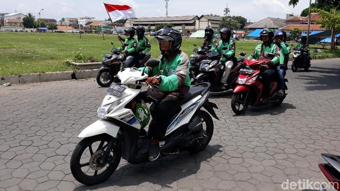 Ilustrasi foto driver Go-Jek. Foto: Bayu Ardi Isnanto/detikcom