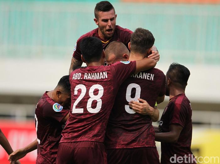 Pemain PSM Makassar. (Foto: Rifkianto Nugroho/detikSport)