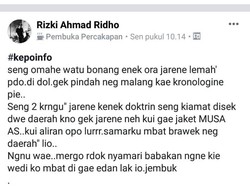 Viral! 52 Warga Ponorogo Pindah ke Malang karena Isu Kiamat
