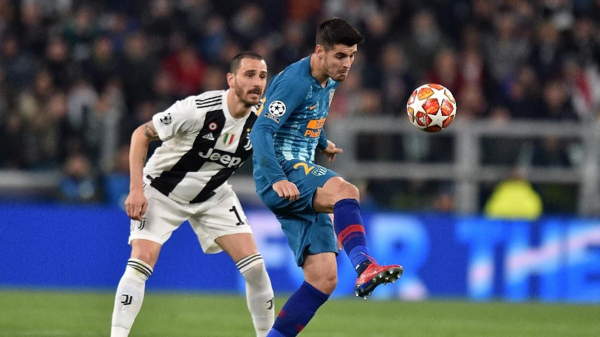 Atletico Madrid menolak tawaran Juventus untuk merekrut Alvaro Morata. (Foto: Tullio M. Puglia/Getty Images)