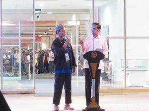 Jokowi Takjub Pedagang Ikan Beromzet Rp 40 Juta Sehari di Pasar Muara Baru