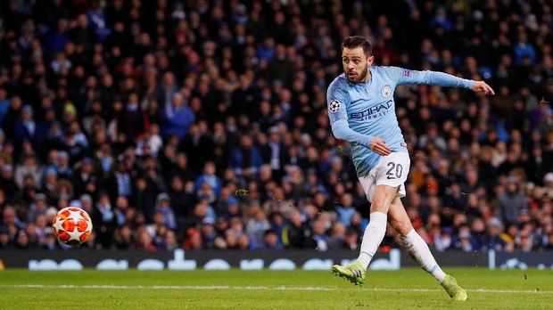 Bernardo Silva jadi salah satu tumpuan kesolidan Manchester City. (