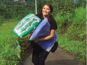 Posting Aksi Sosial, Tamara Bleszynski Ogah Disebut Nyaleg dan Ikut Partai