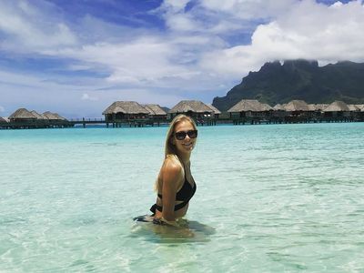 Liburannya Atlet Cantik Rusia yang Di-follow Cristiano Ronaldo