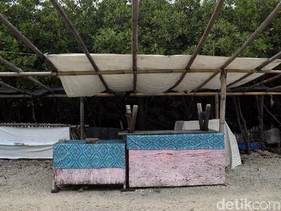 Sunyi Sepi Pantai Pulau Untung Jawa Usai Tsunami Banten