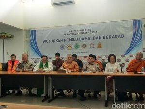 Serukan Pemilu Damai, Tokoh Lintas Agama: Jangan Tegang karena Bukan Perang