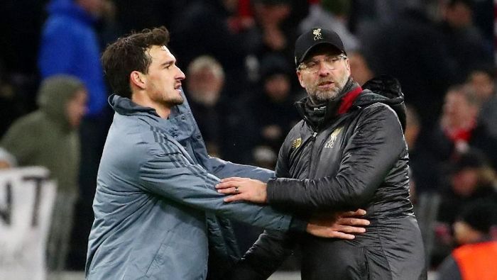 Mats Hummels akui Juergen Klopp lihai eliminasi kekuatan lawan. (Foto: Michael Dalder/REUTERS) Mats Hummels akui Juergen Klopp lihai eliminasi kekuatan lawan. (Foto: Michael Dalder/REUTERS)