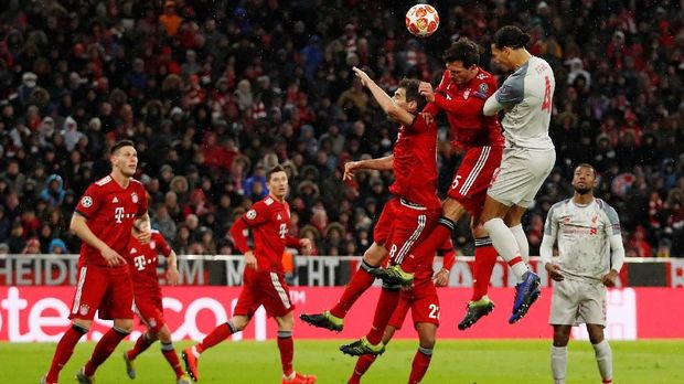 Liverpool menang agregat 3-1 atas Bayern Munchen di 16 besar Liga Champions.