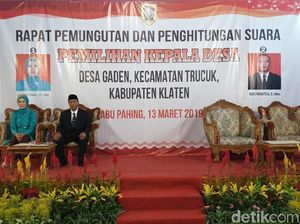 Pilkades Serentak di Klaten: Ada Ibu vs Anak, Ada yang Selisih 1 Suara