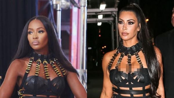5 Bukti Kim Kardashian Contek Gaya Naomi Campbell