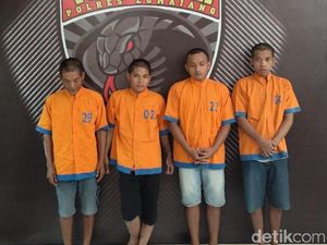 Komplotan Bobol Toko Ponsel di Lumajang Diringkus, 1 Ditembak Kakinya