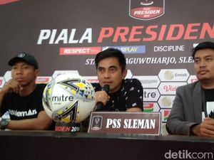 Akui Persija Tim Kuat, PSS Tetap Optimistis Raih Poin Penuh