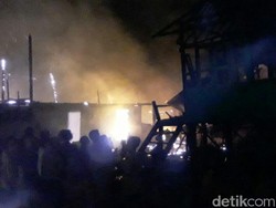 8 Rumah Terbakar di Banyuasin Sumsel