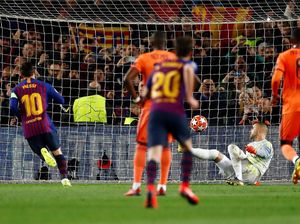 Babak I: Barca Unggul 2-0 atas Lyon