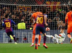 Babak I: Barca Unggul 2-0 atas Lyon