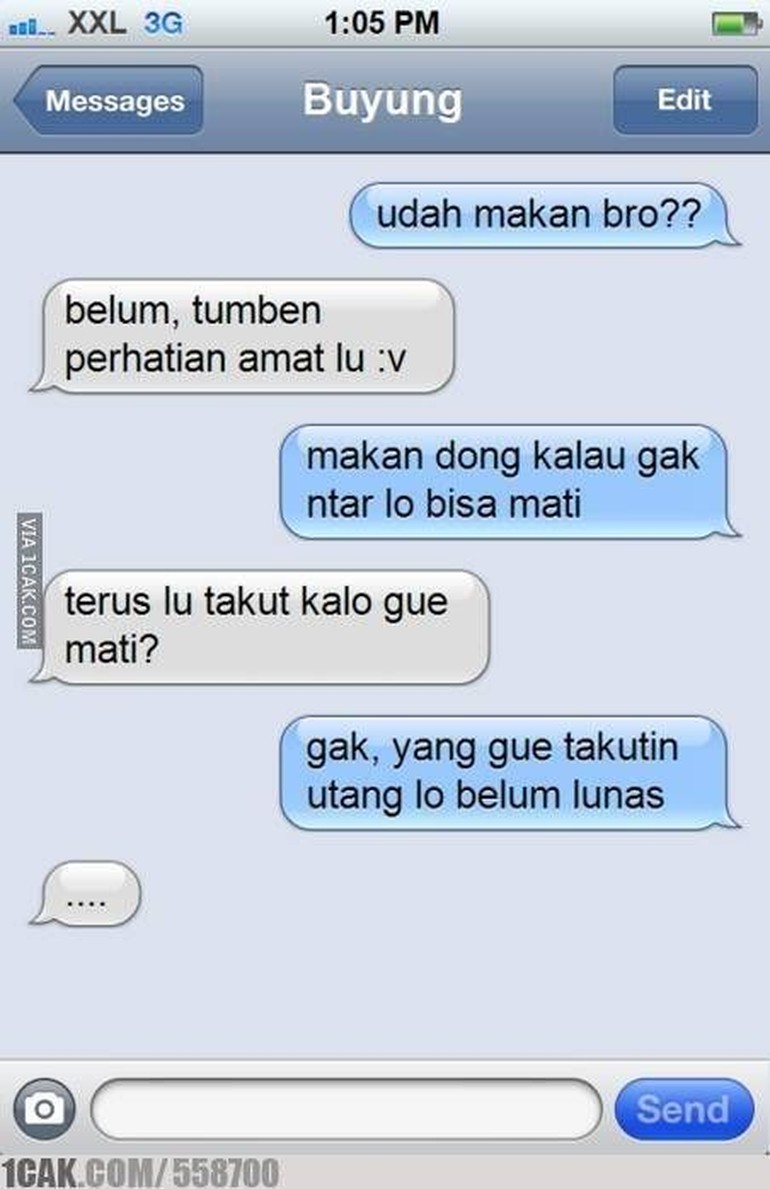 10 Chat Dan Meme Kocak Cara Nagih Utang Pada Teman Yang Bisa Kamu Tiru