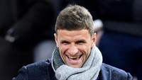 Thomas Mueller masih absen karena menjalani skorsing kartu merah di laga lawan Ajax Amsterdam di fase grup Liga Champions (Action Images via Reuters / Andrew Boyers)