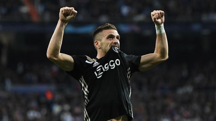 Winger Ajax Amsterdam Dusan Tadic menjadi yang tersubur di Liga Champions sejauh ini dengan torehan 9 gol. (Foto: David Ramos/Getty Images) Winger Ajax Amsterdam Dusan Tadic menjadi yang tersubur di Liga Champions sejauh ini dengan torehan 9 gol. (Foto: David Ramos/Getty Images)