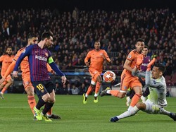 Hasil Liga Champions: Lumat Lyon 5-1, Barca ke Perempatfinal