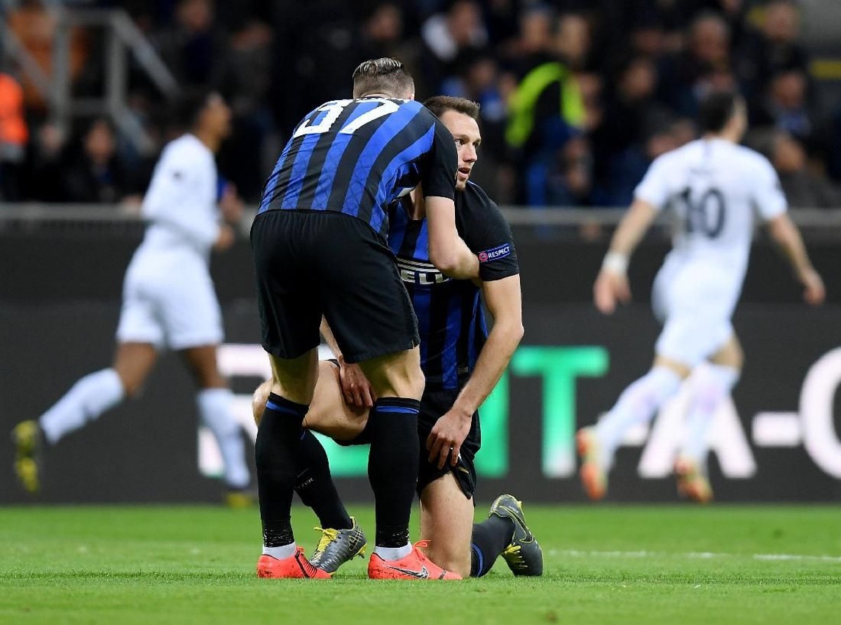 Inter Milan disingkirkan Eintracht Frankfurt di babak 16 besar Liga Europa. (Foto: Daniele Mascolo/Reuters)
