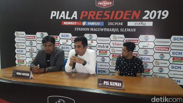 Pelatih PSS Sleman, Seto Nurdiantoro. (Foto: Ristu Hanafi/Detikcom) Pelatih PSS Sleman, Seto Nurdiantoro. (Foto: Ristu Hanafi/Detikcom)