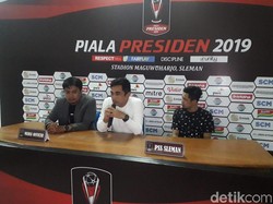 Pelatih PSS Sleman : Selamat Persija Lolos Perempatfinal