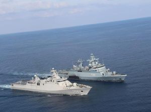 TNI AL dan Tentara Jerman Latihan Bersama di Laut Mediterania TNI AL dan Tentara Jerman Latihan Bersama di Laut Mediterania