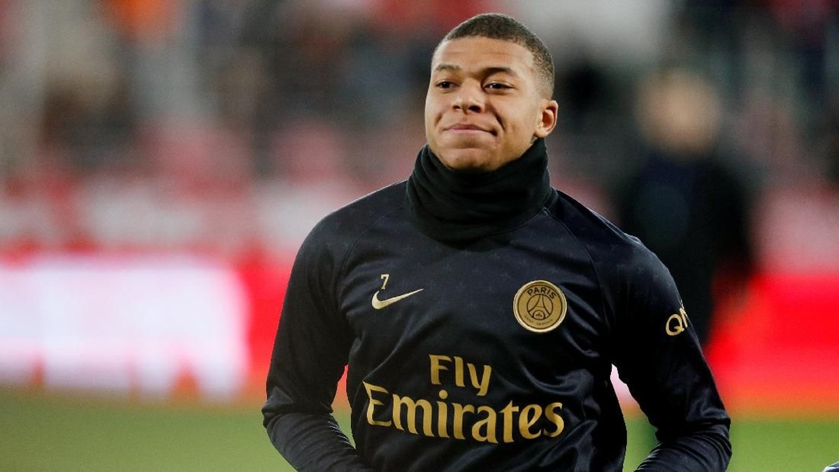 Mbappe mengritik performa PSG saat digilas Lille 1-5 Foto: REUTERS/Emmanuel Foudrot
