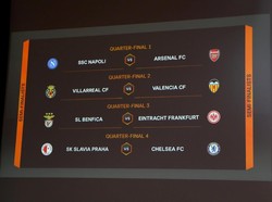 Drawing Perempatfinal Liga Europa: Napoli Versus Arsenal