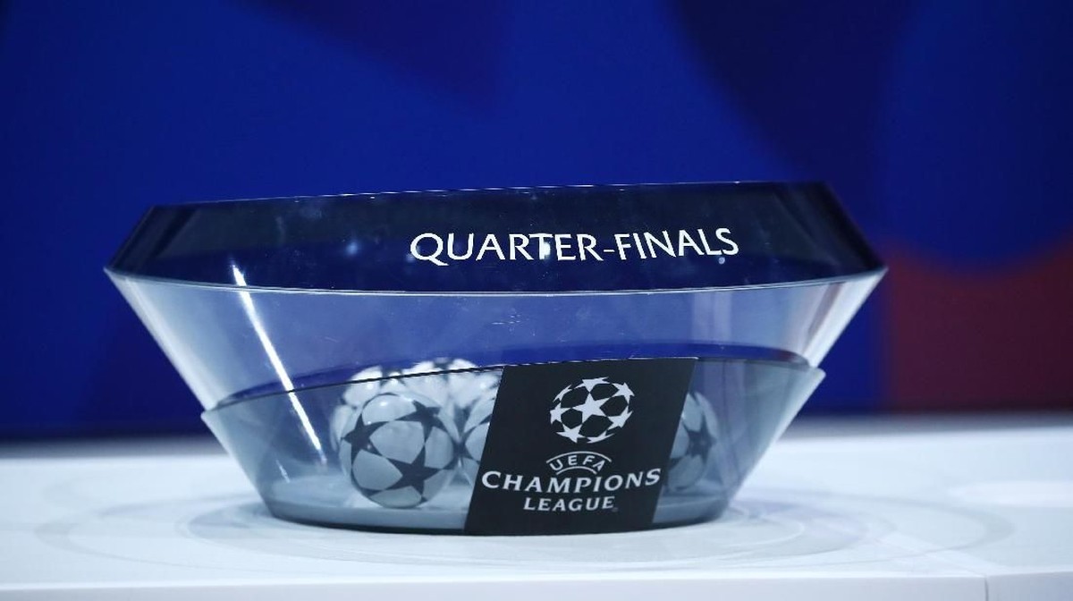 Ilustrasi drawing perempatfinal Liga Champions. Foto: Denis Balibouse/Reuters