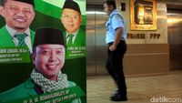 Pamdal Jaga Kantor Rommy di DPR