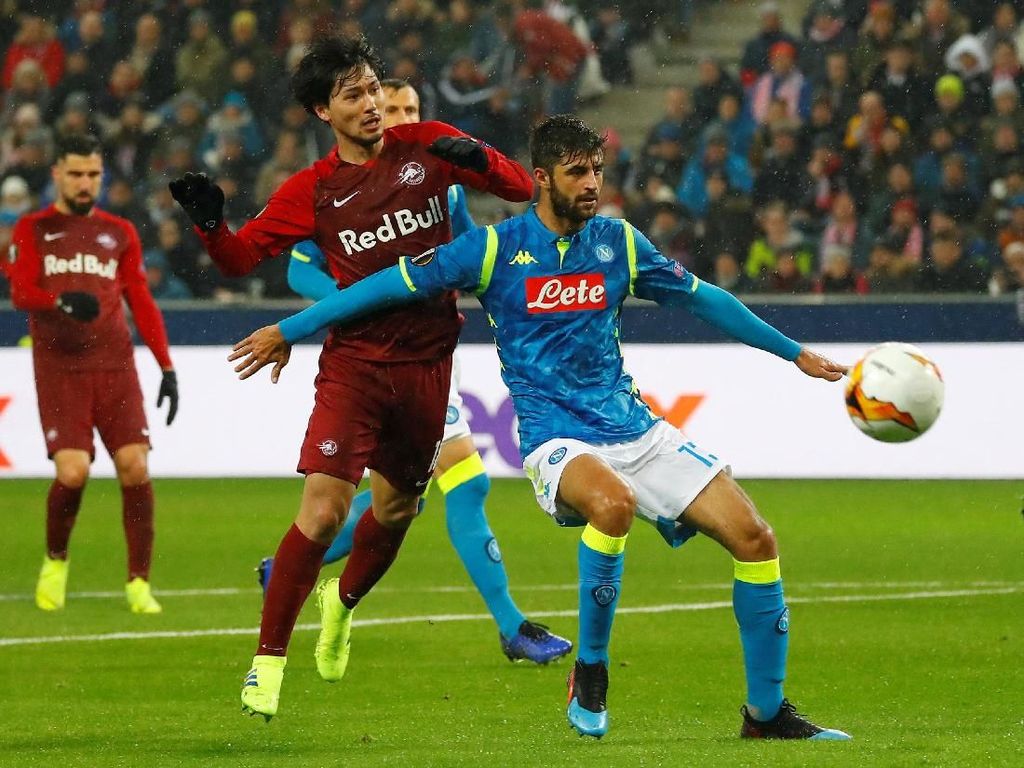 Hasil Liga Europa: Meski Dikalahkan Salzburg, Napoli Lolos ke Perempatfinal Hasil Liga Europa: Meski Dikalahkan Salzburg, Napoli Lolos ke Perempatfinal