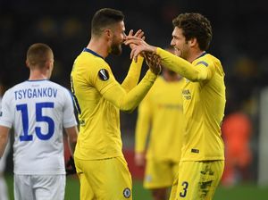 Hasil Liga Europa: Giroud Hat-trick, Chelsea ke Perempatfinal