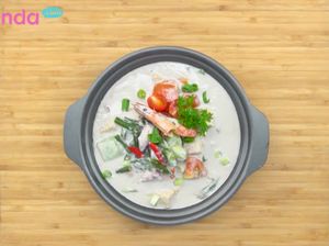 Resep Lodeh Seafood Pete, Kekuatan Rasa dan Aroma Menggoda Selera