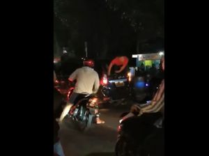 Video Maling Mobil Tertangkap Basah, Diuber-uber Massa