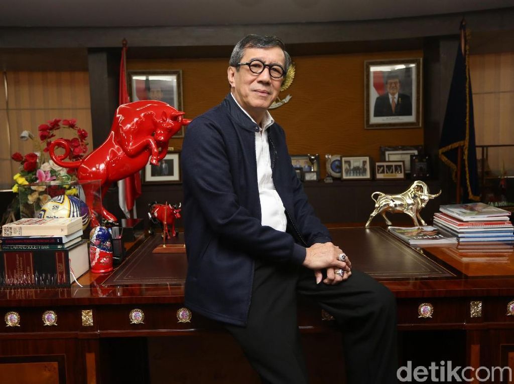Pamit dari Kemenkum, Ini Kenangan Yasonna Laoly Pamit dari Kemenkum, Ini Kenangan Yasonna Laoly