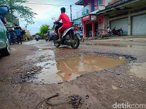 Pak Ganjar, 218 Km Jalan Rusak di Brebes Butuh Dana Bantuan Gubernur