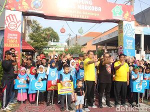 Kampung di Sidoarjo ini Jadi Percontohan Kampung Bebas Narkoba
