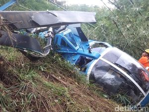 Sebelum Jatuh, Co-pilot Sebut Helikopter Dalam Keadaan Baik