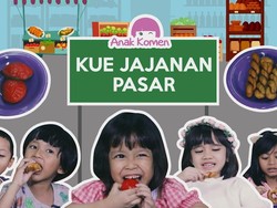 Macam-macam Ekspresi Anak Coba Kue Jajanan Pasar