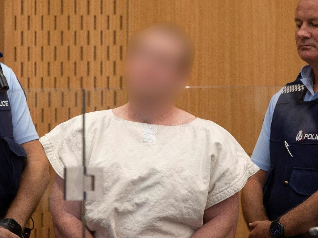 Pelaku Penembakan di 2 Masjid New Zealand Juga Dijerat Dakwaan Terorisme Pelaku Penembakan di 2 Masjid New Zealand Juga Dijerat Dakwaan Terorisme