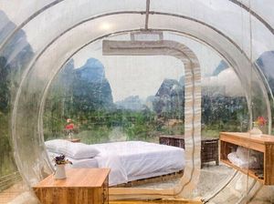 Wah! di China Bisa Kemping di Dalam Gelembung Lho