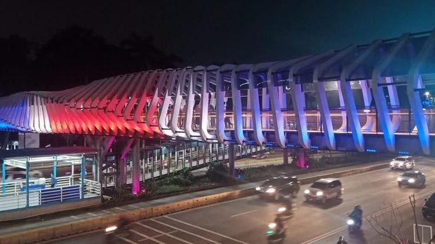 JPO GBK Berwarna Bendera Selandia Baru