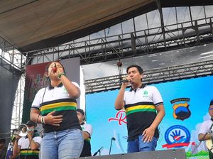 Souljah Bawakan Lagu Baru di Millenial Road Safety Festival Kudus