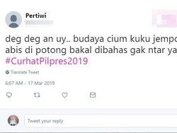 Penangkal Stres Nonton Debat, Netizen Ramai-ramai Curcol di Medsos