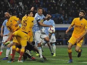 Hasil Liga Italia: Roma Kalah 1-2 dari SPAL