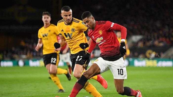 Satu gol Marcus Rashford tak cukup untuk menyelamatkan MU di Piala FA. (Michael Regan/Getty Images) Satu gol Marcus Rashford tak cukup untuk menyelamatkan MU di Piala FA. (Michael Regan/Getty Images)