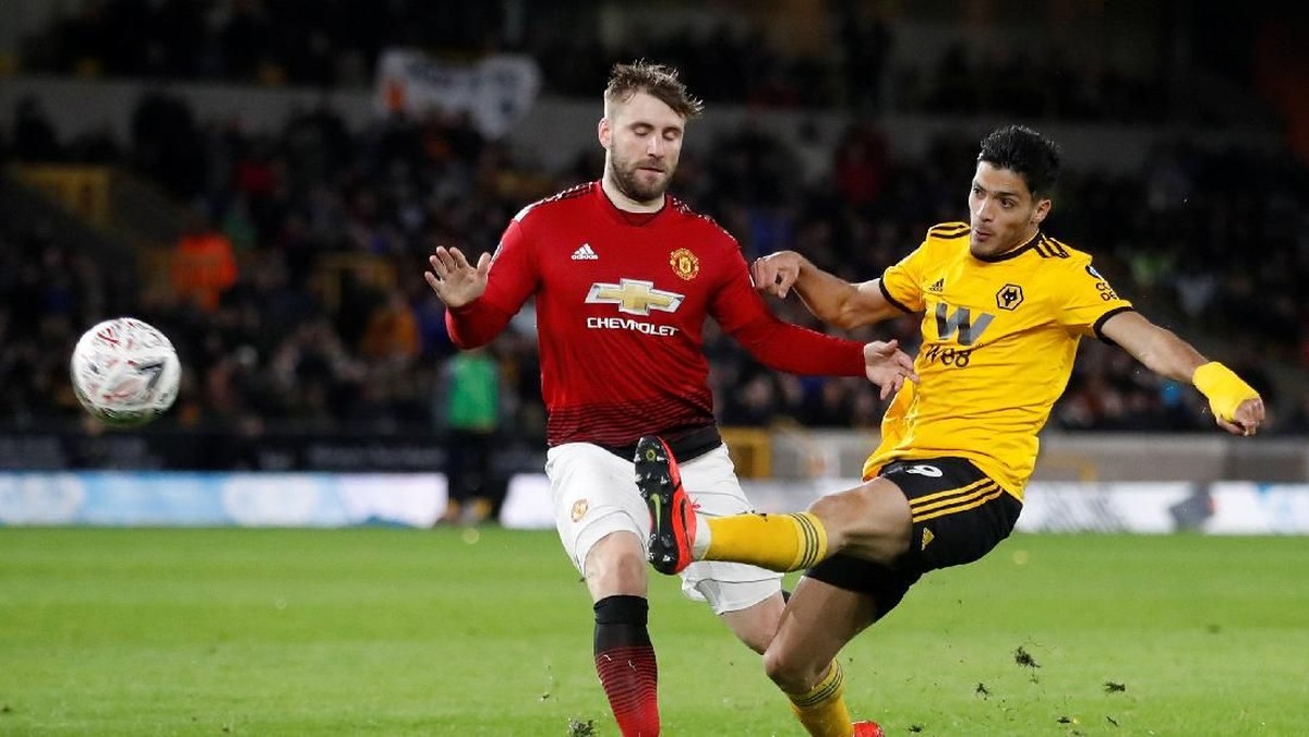 Wolverhampton mengalahkan Manchester United 2-1 di ajang PIala FA (Reuters/Carl Recine)