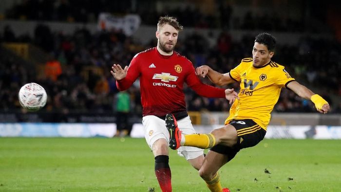Wolverhampton mengalahkan Manchester United 2-1 di ajang PIala FA (Reuters/Carl Recine) Wolverhampton mengalahkan Manchester United 2-1 di ajang PIala FA (Reuters/Carl Recine)