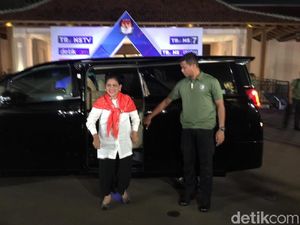Momen Jokowi Mendadak Pergi Sebelum Debat Cawapres Mulai
